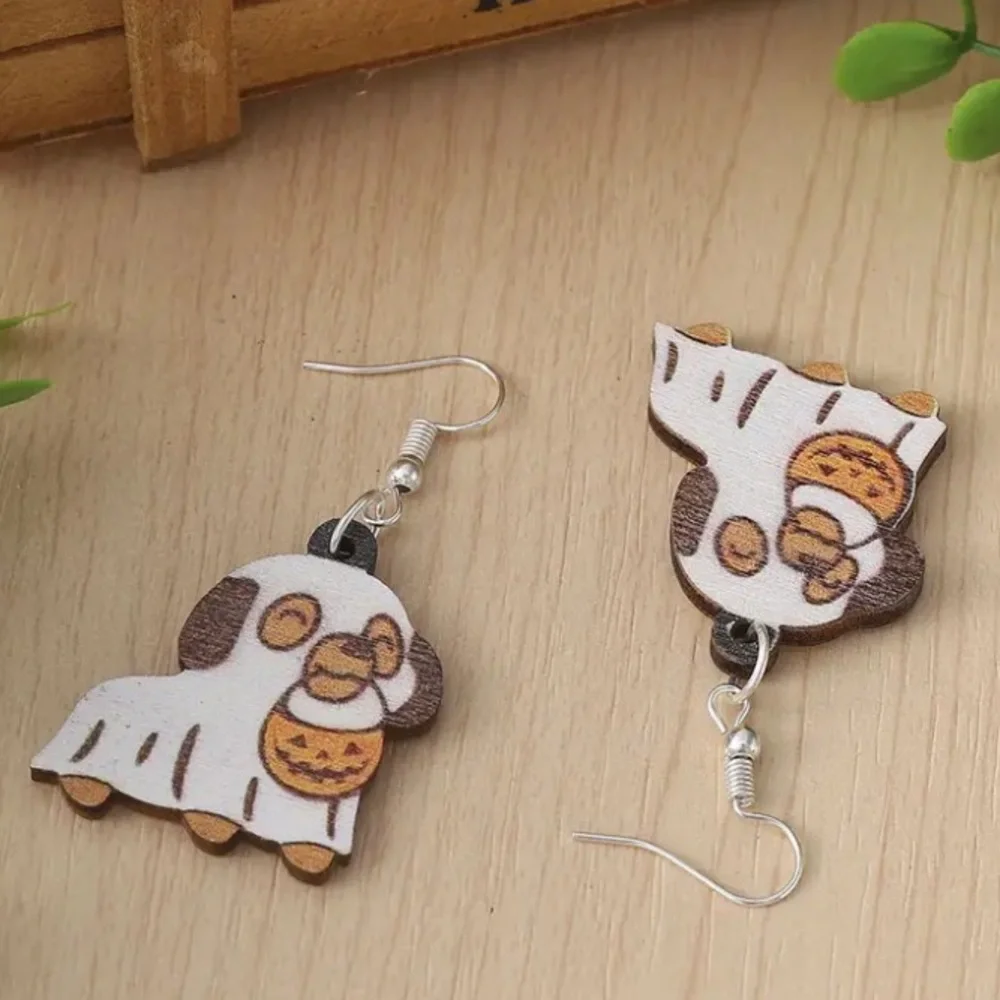 Puppy Ghost Earrings